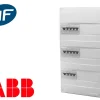 Tableau électrique precable ABB (11 disjoncteurs + 3 ID)