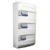 Tableau électrique pré-équipé 3 rangées Nov'Elec - 39 modules (14 inclus)