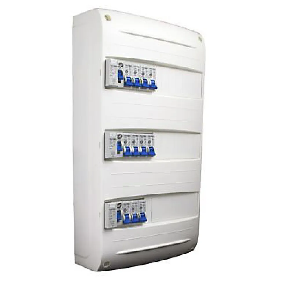 Tableau électrique pré-équipé 3 rangées Nov'Elec - 39 modules (14 inclus)