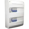 Tableau électrique pré-équipé 2 rangées Nov'Elec - 26 modules (10 inclus)