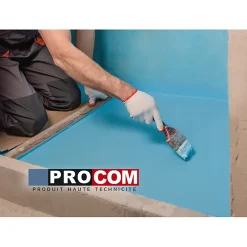 Étanchéité sous carrelage PROCOM, douche, salle de bain, pièce d'eau-2.5 litres--PRO COM