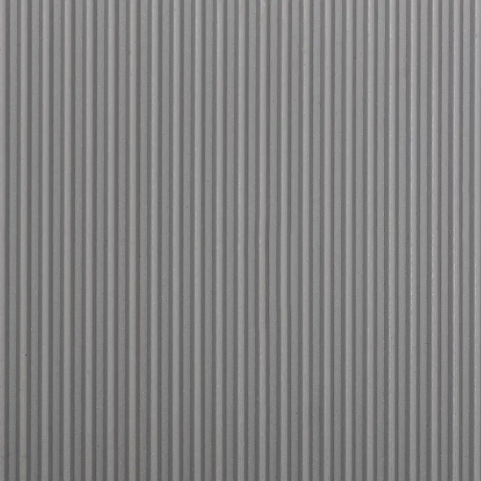 Tapis en caoutchouc Miniripp Gris 120 x 200 cm - Floordirekt