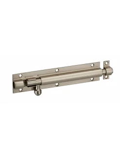 Targette, acier, pêne diamètre 10mm, 32x151mm, nickel satin - THIRARD