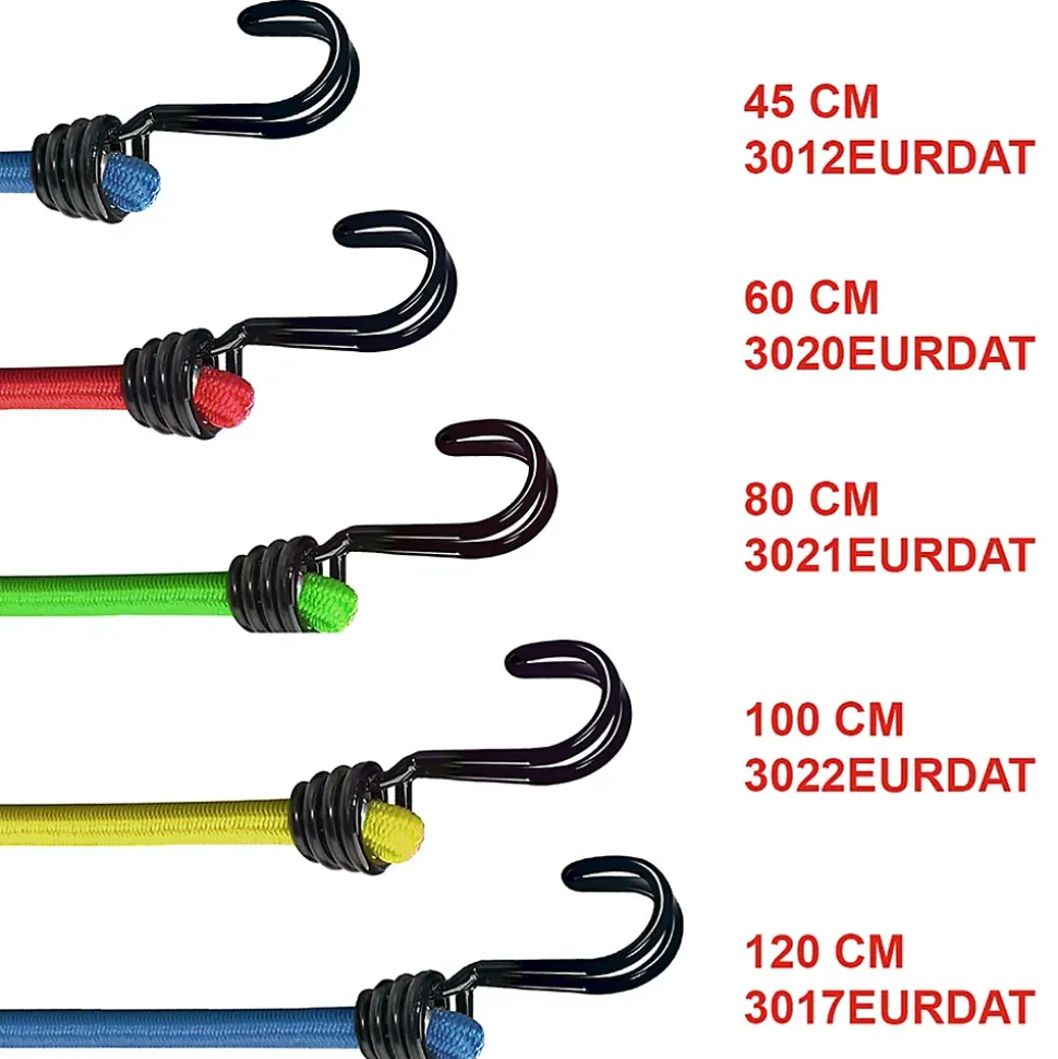 Tendeur 80 cm crochet double Master Lock, 2 pièces