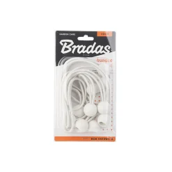 Tendeur a boule blanc 15cm pour bâche et toile (blister de 10pieces)