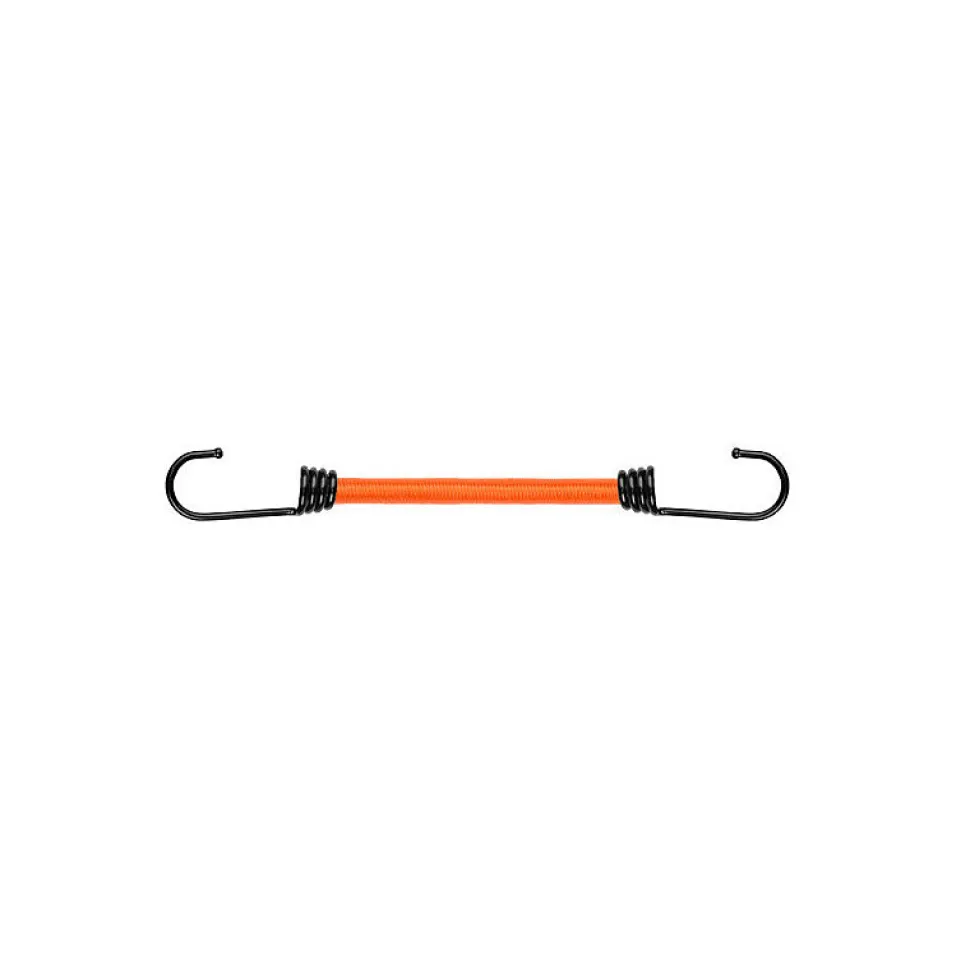 Tendeur élastique 80cm diam 8mm avec crochet métal (Lot de 5)