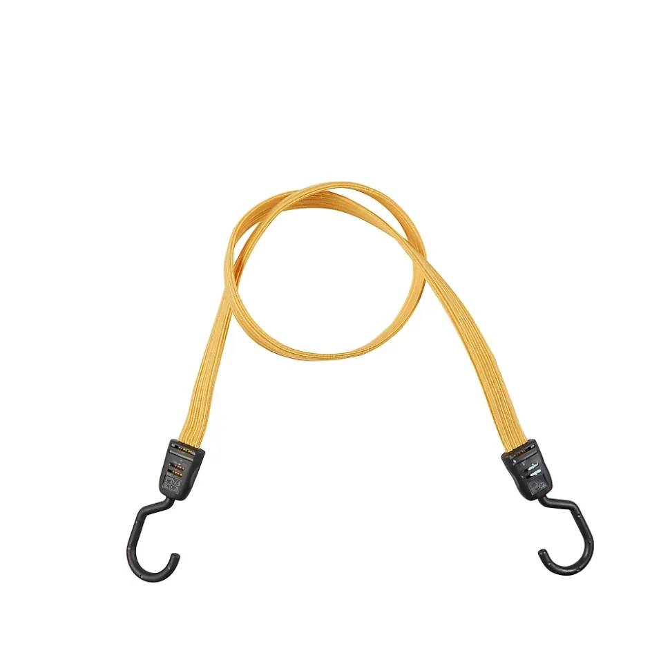 Tendeur élastique plat orange, 100 cm vendu par 2
