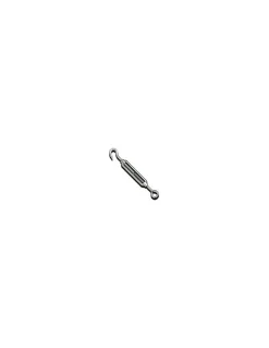 Tendeur oeil crochet M8X120 Oeil 11 Inox A4 - 3 pièces