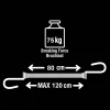 Tendeur Steelco de 80 cm x 9,5 mm Master Lock