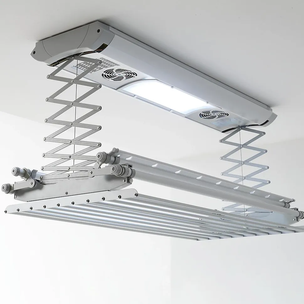 Étendoir électrique plafond alu 160x57x30cm Foxydry Air 150
