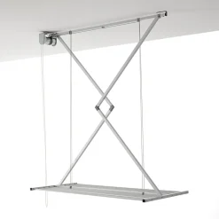 Étendoir plafond manuel 128x54x25cm alu Foxydry Mini 120