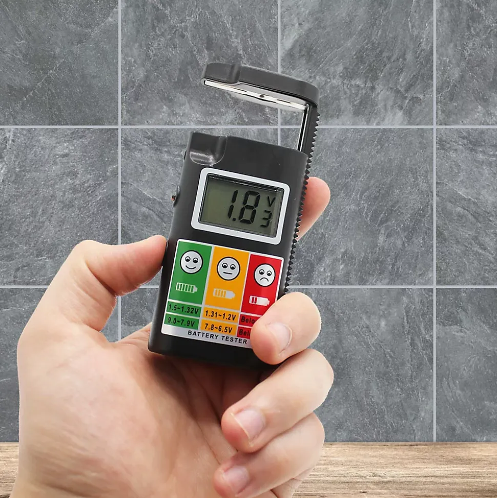 Testeur de pile FISHTEC Universel Easy reading