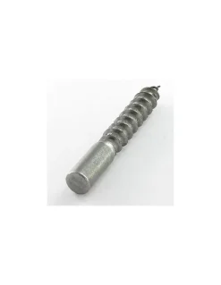 Tirefond Sans tête 10X210 Filetée sur 60 Acier brut - 30 pièces