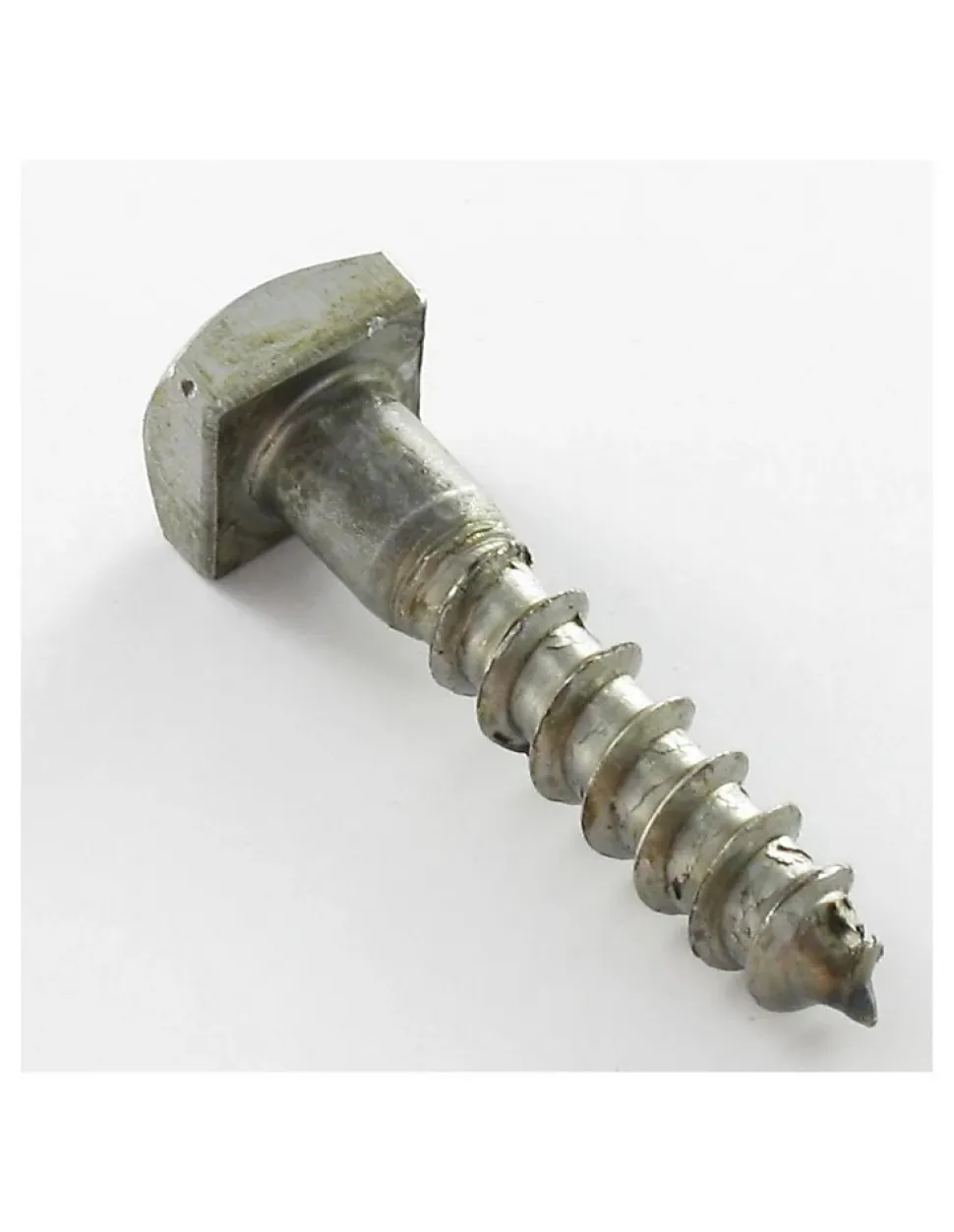 Tirefond 7X35 Tête Carrée 11X11X5 Acier brut - 1 pièce