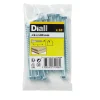 Tirefonds DIN 571 zingués 6x80 mm - 10 pièces