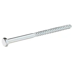 Tirefonds DIN 571 zingués 8x140 mm - 10 pièces