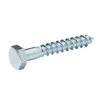 Tirefonds DIN 571 zingués 6x40 mm - 10 pièces