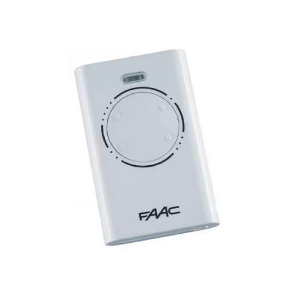 Télécommande FAAC XT4 433 slh pour portail et garage