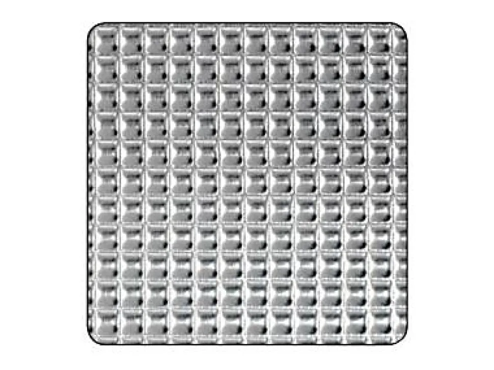 Tôle aluminium brut diamant Ep. 0,5 mm, 100 x 50 cm
