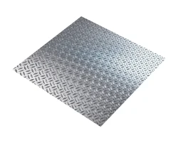 Tôle aluminium brut grain de riz Ep. 1,6 mm, 50 x 25 cm