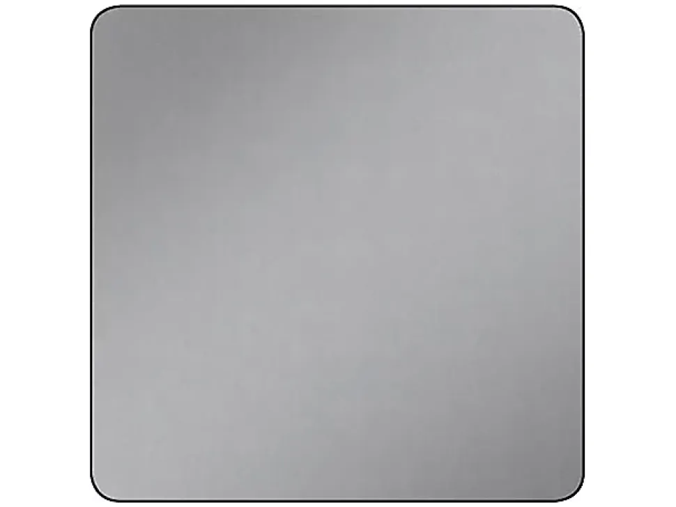 Tôle aluminium brut lisse Ep. 1 mm, 50 x 25 cm
