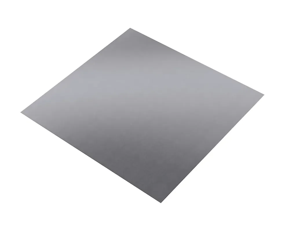 Tôle aluminium brut lisse Ep. 0,5 mm, 100 x 50 cm