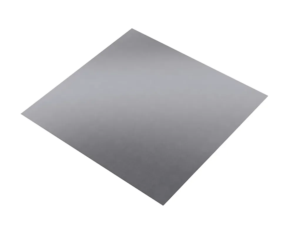 Tôle aluminium brut lisse Ep. 0,5 mm, 50 x 25 cm