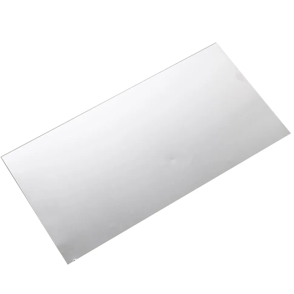 Tôle aluminium brut lisse Ep. 0,5 mm, 50 x 25 cm