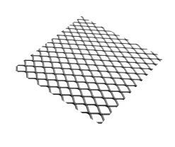 Tôle métal déployé acier brut Maille 10 x 5,5 mm, 100 x 50 cm
