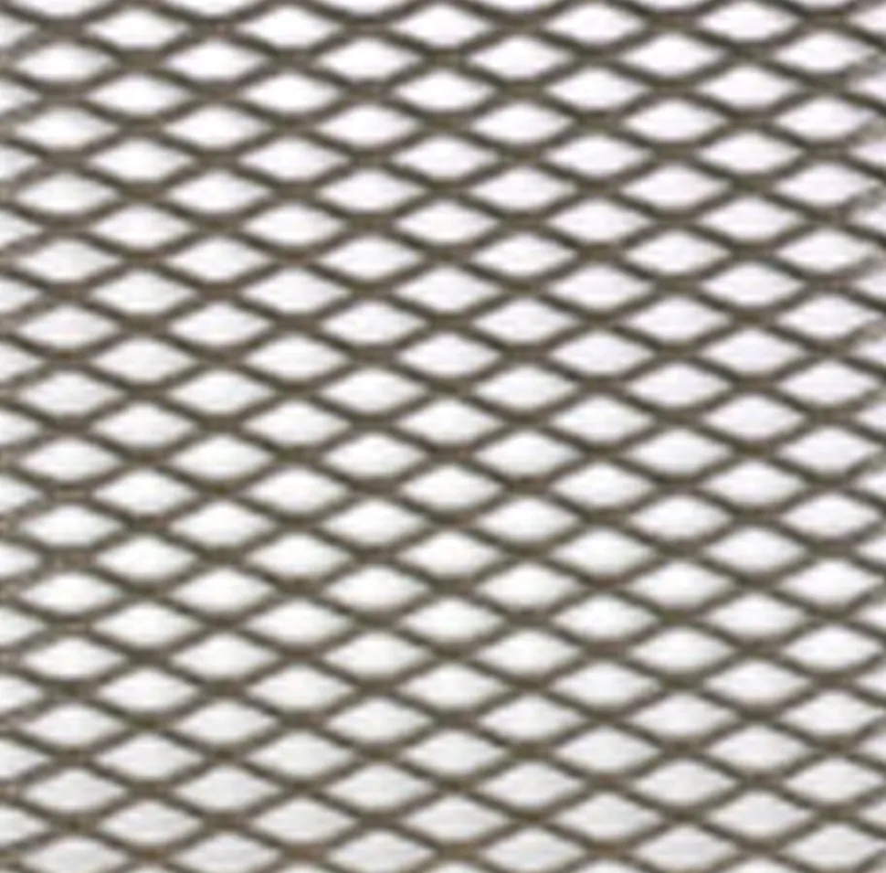 Tôle métal déployé acier brut Mailles 10 x 5,5 mm, 100 x 50 cm
