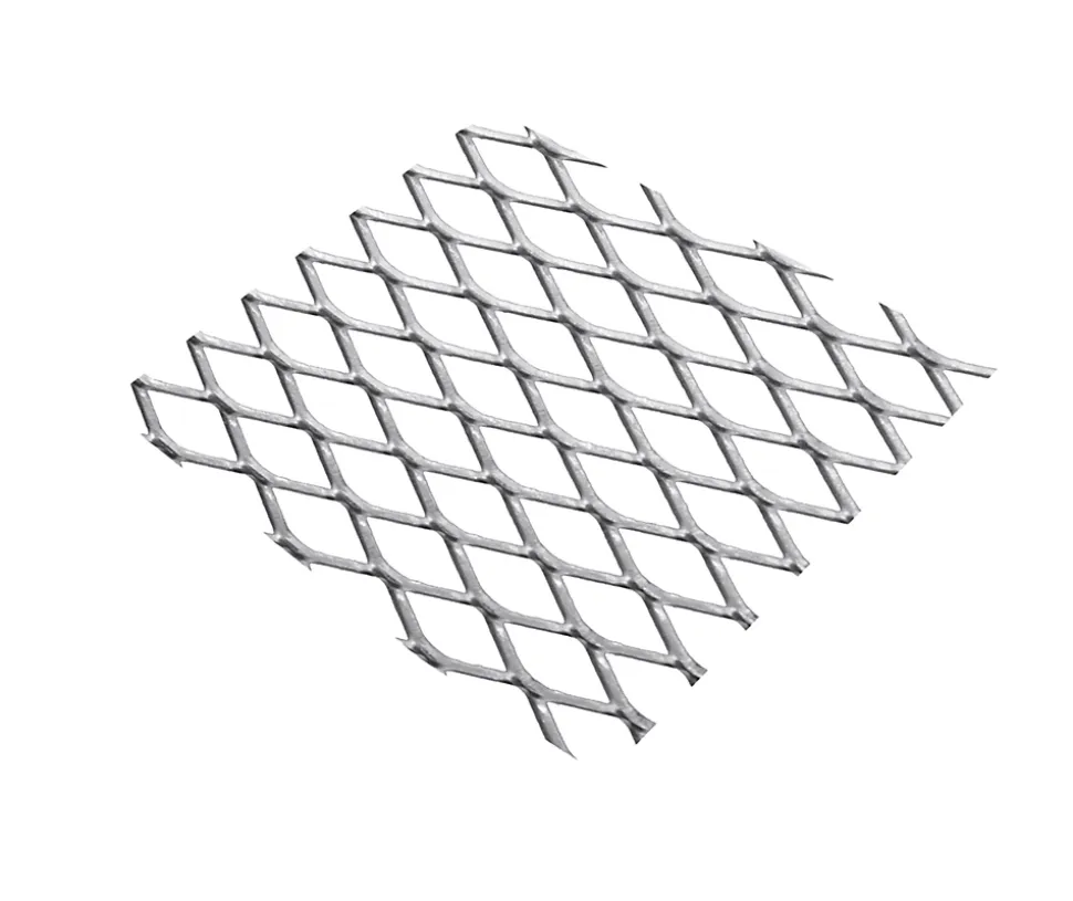 Tôle métal déployé aluminium brut Mailles 16 mm, 50 x 25 cm
