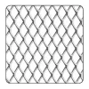 Tôle métal déployé aluminium brut Ep. 0,8 mm Mailles 10 x 5,5 mm, 100 x 50 cm