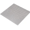 Tôle perforée carré acier brut Perforation 5,5 x 5,5 mm, 100 x 50 cm