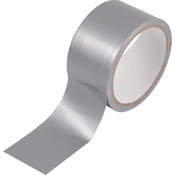 Toile de réparation grise, 50 mm x 10 m - 2 rouleaux