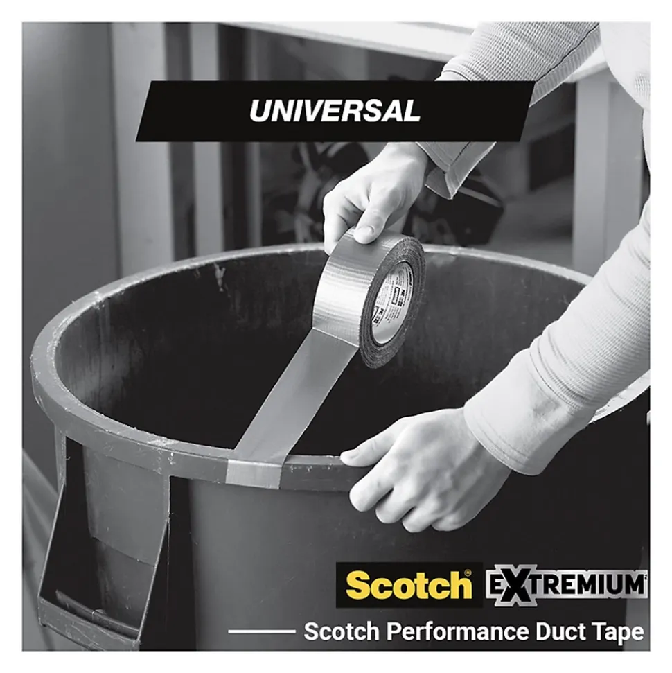 Toile de réparation universel Scotch gris, 19mm x 3 m