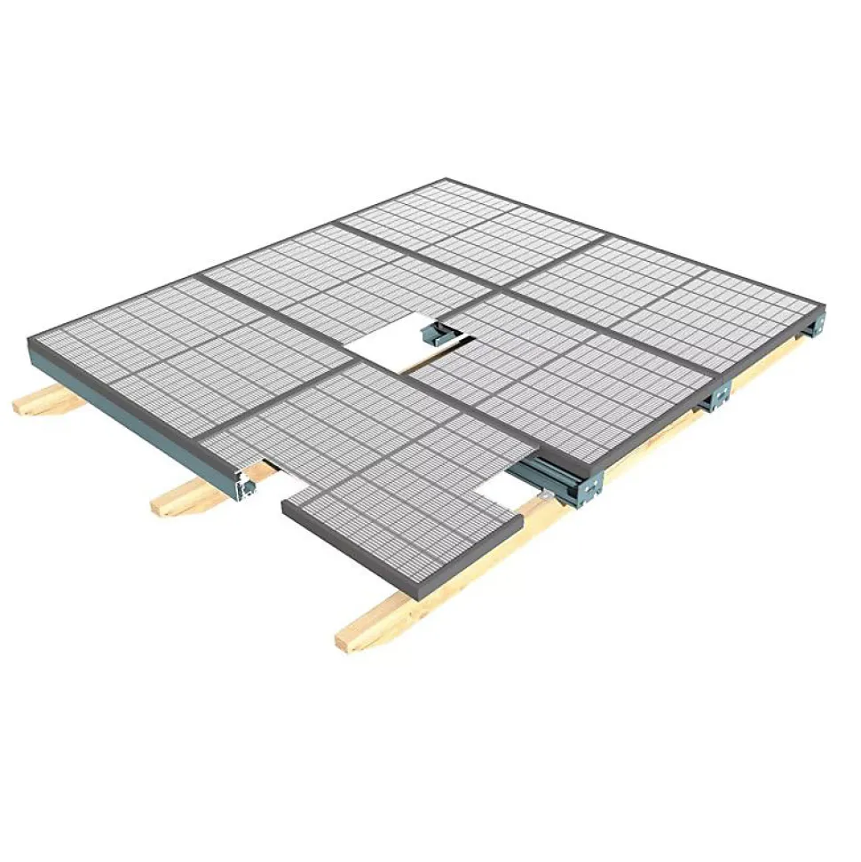 Toiture solaire - HEKILI Gris Anthracite 6,876m x 1,196m