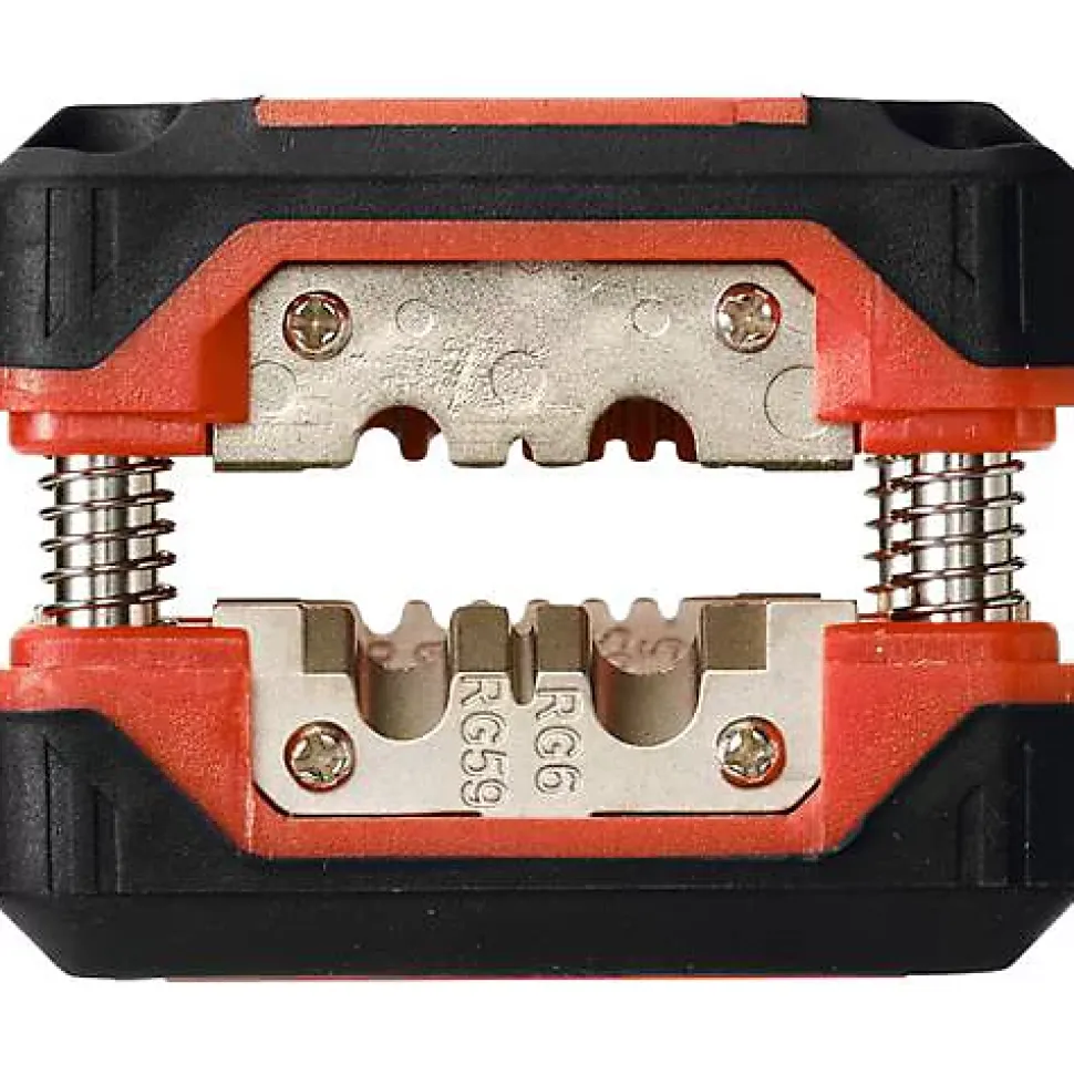 TOOLCRAFT TO-7331148 Coupe-papier et dénudeur multifonction pour câbles coaxiaux et conducteurs d'installation