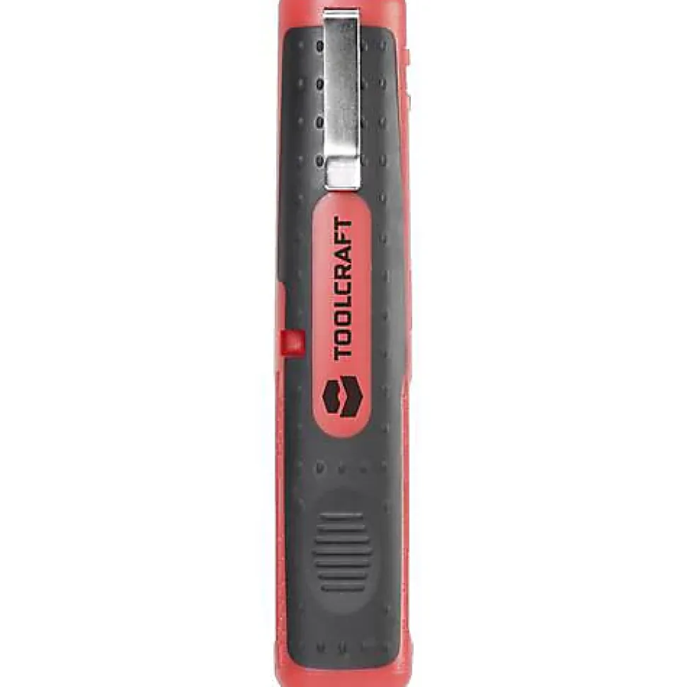 TOOLCRAFT TO-6586974 Dénudeur pliable pour câbles ronds RG6/RG59 0,5-6 mm²