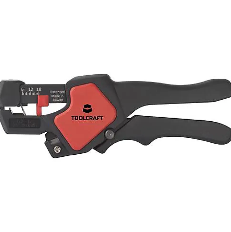TOOLCRAFT TO-7752540 Pince à dénuder automatique 0,2 à 6 mm² avec coupe-câble