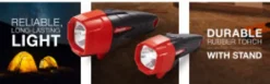 Torche impact rubber Energizer Hard Case professionnel 2xAA