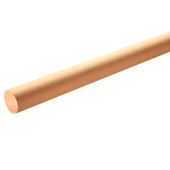 Tourillon en hêtre lisse Ø30 mm L.1 m
