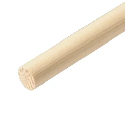 Tourillon raboté en pin Ø28 mm L.2,4 m