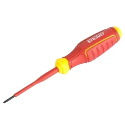 Tournevis d'électricien VDE plat SL75 x 2.5 mm Erbauer