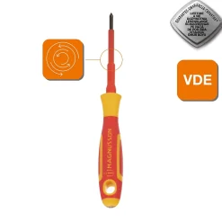 Tournevis Philips VDE Magnusson PH0 75 x 4 mm