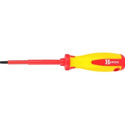 Tournevis plat isolé 1000 V 4 x 100mm 200mm - HANGER - 132011