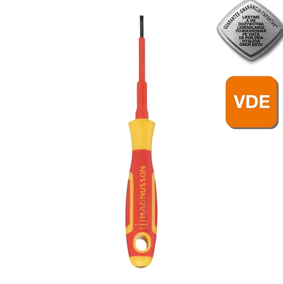 Tournevis plat VDE Magnusson 75 x 2,5 mm