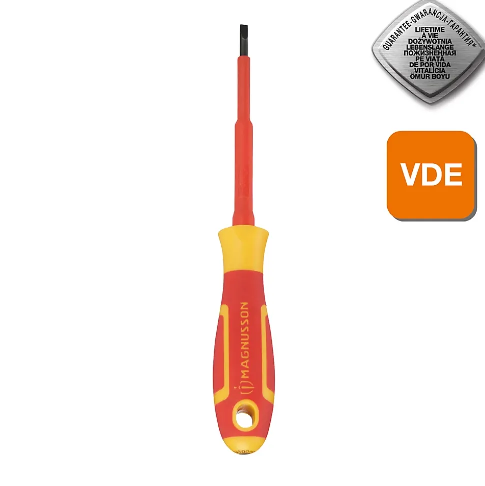 Tournevis plat VDE Magnusson 100 x 4 mm