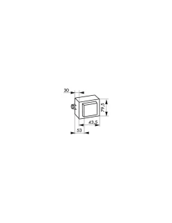 Transformateur 220 - 12V pour gâche électrique, gris - THIRARD