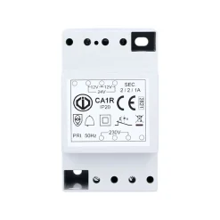 Transformateur 12-24 V 1-2 A - Classe Ii - Ca1r