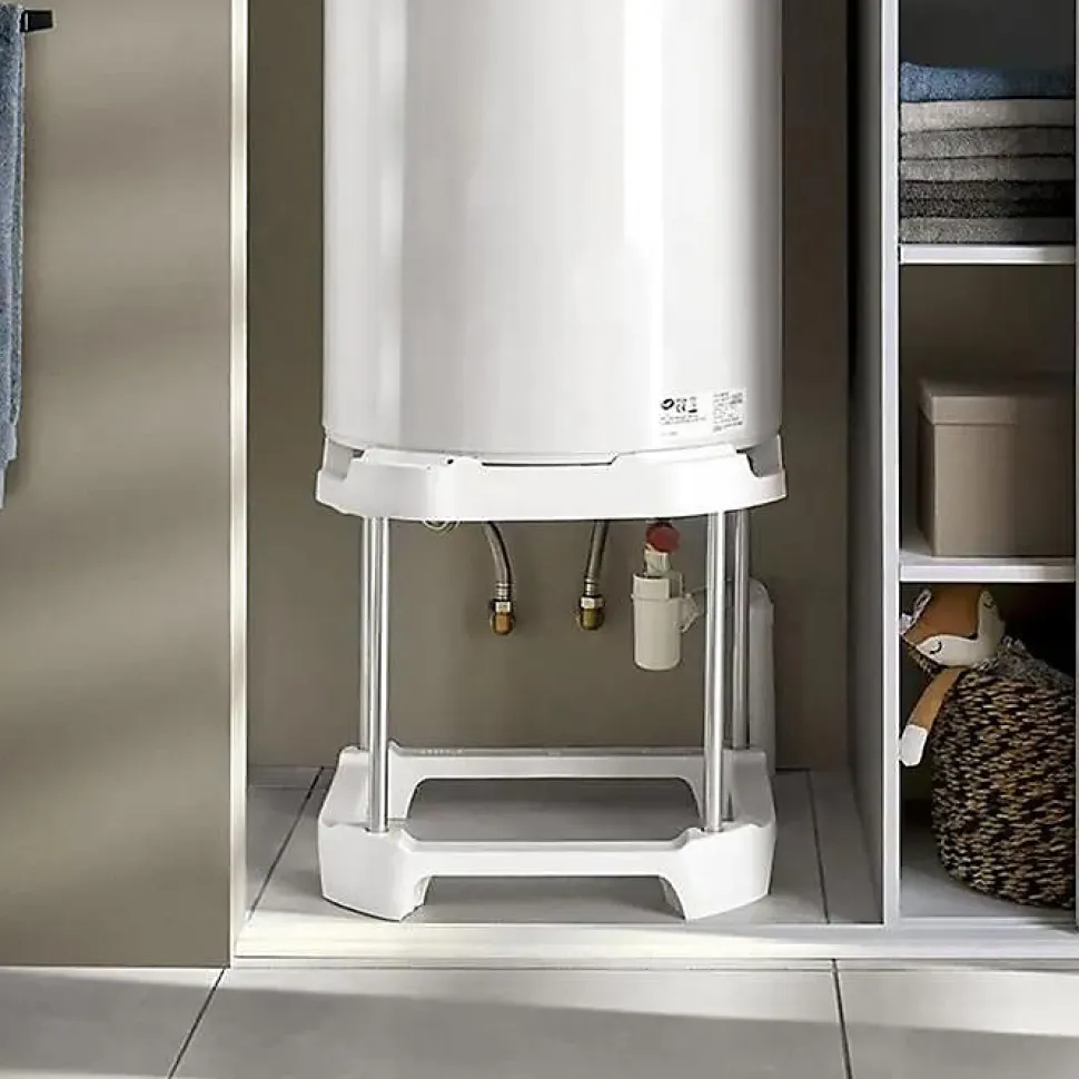 Trepied universel pour chauffe-eau et pecs verticaux muraux - Trépied universel quadripode 75 à 200 litres